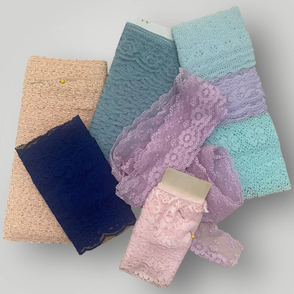 Vintage Multicolor Lace Bundle